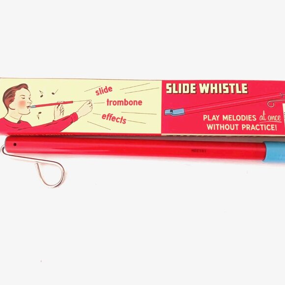 Schylling Slide Whistle Easy to Play Metal Slide Trombone Toy New in Box - Picture 1 of 6